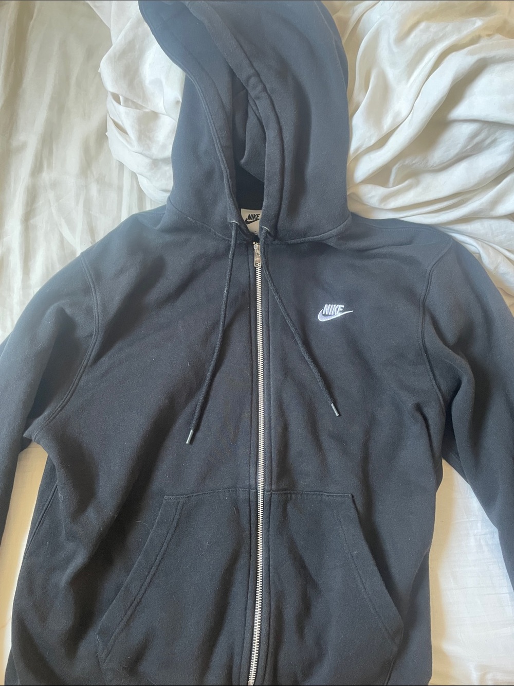 Nike Black Zip Up Hoodie and Nike Black Sweatpants
